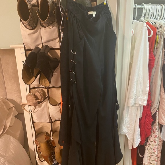 Vintage Jonathan Simkhai black grommet pants - Picture 4 of 6